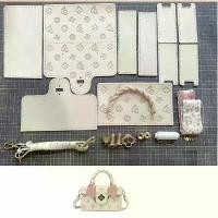 ราคา กระเป๋าทำมือ DIY, 1 ชุด, เย็บด้วยมือ, วัสดุ: หนัง PU, อุปกรณ์งานฝีมือ, อุปกรณ์เย็บผ้า (1731246357388297687)