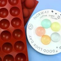 ราคา แม่พิมพ์ซิลิโคน สำหรับทำเค้ก มูส ช็อคโกแลต ทรงครึ่งวงกลม และทรงครึ่งวงกลมขนาดเล็ก พร้อมแม่พิมพ์อบ (1731139494239898138)