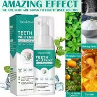 ราคา มูส ฟอกสีฟัน กลิ่นปาก ฟอกสีฟันให้ขาวขึ้น ชุดฟันขาวและลมหายใจสดชื่น (1730220613932911037)