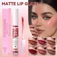 ราคา มูส แมท ลิปสติก FAFAMOON 12 สี เนื้อกำมะหยี่ หมอกน้ำ ลิปทินท์ ใช้คู่สำหรับริมฝีปากและแก้ม กันน้ำ ไม่ติดถ้วย ลิปกลอส เม็ดสีสูง ติดทนนาน ไม่แห้ง ปิดปากและคอนซีลเลอร์ ลิปกลอส (1730805467420265470)