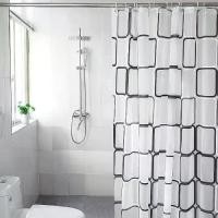 ราคา ม่านอาบน้ำ PEVA ทนทาน กันฝ้า กันน้ำ เหมาะสำหรับห้องอาบน้ำและฉากกั้นห้องน้ำ ดีไซน์ตู้เซฟทันสมัย (1732381300637271230)