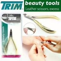ราคา Trim nail trimmer กรรไกรตัดหนัง กรรไกรตัดเล็บ สแตนเลส ปลายโค้งแหลม ตัวใหญ่ ตัดเล็บขบฝังลึก ด้ามทอง เท้า ตะไบเล็บ (1729723225625757957)