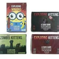 ราคา การ์ดเกม Exploding Kittens แมวระเบิด zombie ระเบิด Minion ระเบิด (1730282427669121456)