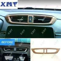 ราคา แผงหน้าปัดคอนโซลกลาง XMT 1 ชิ้น แผงช่องระบายอากาศ แผงตัดแต่ง กรอบ ลายไม้พีช คาร์บอนไฟเบอร์ สติ๊กเกอร์ ABS สีเงิน อุปกรณ์จัดแต่งทรงผม สำหรับ Honda CRV CR-V 2017 2018 2019 2020 202 (1730169084105754929)