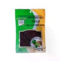 ราคา พริกไทยดำเม็ด จันทบุรี เครื่องเทศ 100% Black Pepper Whole 70 g (1730484131398715614)