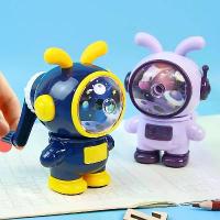 ราคา กบเหลาดินสอ ตัวการ์ตูนอวกาศน่ารัก ตัวเหลา ดินสอนำอัตโนมัติ มีดปากกาชั้นนำ อัตโนมัติ 2565 (1731194563096381093)