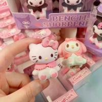 ราคา กบเหลาดินสอ แบบพกพาลายคิตตี้ คุโร่มิ ยูนิคอร์นมี 4สีลายน่ารักเหมาะสำหรับพกไปโรงเรียน (1730019630336412205)