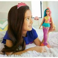 ราคา ตุ๊กตาผ้า Barbie Dreamtopia Mermaid ตุ๊กตาบาร์บี้ กับชุด นางเงือก ในความฝัน babyy จี้กระเป๋า (1732107181281805429)