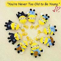 ราคา พวงกุญแจตุ๊กตา Despicable Me Minions Bob, จี้ห้อยกระเป๋าอย่างเป็นทางการ, ตุ๊กตาผ้า (1731665120125552411)