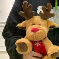 ราคา ตุ๊กตากวางคริสต์มาส ของเล่นตุ๊กตานุ่ม ๆ สไตล์เด็กสาว ตุ๊กตากวาง ตุ๊กตาผ้า ของขวัญ (1729880976858253858)