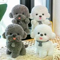 ราคา ตุ๊กตาหมีเท็ดดี้ สีขาวและสีเทา จำลอง ของเล่นตุ๊กตาสุนัขเท็ดดี้ น่ารัก และผ่อนคลาย ตุ๊กตาผ้า พุดเดิ้ล ทอยส์ สี ขาว (1732553060350002926)