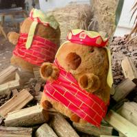 ราคา ตุ๊กตาคาปิบาร่าจีน พระหมวกคาปิบารา ตุ๊กตา หนูตะเภา ตุ๊กตาสัตว์ เหมาะสำหรับเด็กผู้หญิง ตุ๊กตาผ้า (1731644201097004319)