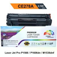 ราคา ตลับหมึก Laserjet P1606dn M1536dnf P1560 P1566 P1600 CE278A PREMIUM หมึก 78A บล็อกบัสเตอร์ (1732634558964270337)