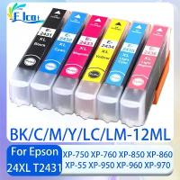 ราคา ตลับหมึก 24XL สำหรับเครื่องพิมพ์ Epson T2431 T2432 และ 243 เข้ากันได้กับรุ่น Expression XP-55, XP-750, XP-760, XP-850, XP-860, XP-950, XP-960, XP-970 (1732712162656486722)