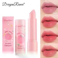 ราคา ลิปบาล์มสีเปลี่ยนตามอุณหภูมิ, สำหรับผู้หญิง, ให้ความชุ่มชื้น, บำรุง, ผิวเรียบเนียน, ลิปสติกเปลี่ยนสีตามอุณหภูมิ, รสผลไม้: พีชและชมพูวอร์ม, ลิปเจลลี่, ลิปแคร์ (1731340922560415210)