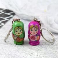 ราคา พวงกุญแจตุ๊กตารัสเซีย Matryoshka, เครื่องประดับแฟชั่น, จี้ห้อยคอ, ทำจากไม้หยด, ตุ๊กตาซ้อนไม้, ศิลปะและงานฝีมือ, รูปแกะสลัก Matryoshka Babushka เรียบ, เหมาะสำหรับผู้หญิง, ผู้หญิงและเด็กผู้หญิง (1732795