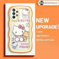 ราคา เคสสำหรับ Samsung galaxy A32 4G A32 5G A33 5G M32 5G การ์ตูนน่ารัก น้ำผึ้ง Hello Kitty ครีม ขอบคลื่น นุ่ม ใส กันกระแทก เคสโทรศัพท์ เคสใส ฝาครอบป้องกัน (1729624426309585822)