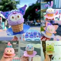 ราคา แผ่นลอกลายช็อกโกแลต พิมพ์ช็อกโกแลตลายการ์ตูน ใช้ตกแต่งขนม เค้ก คัพเค้ก โดนัท (1731769302719236305)