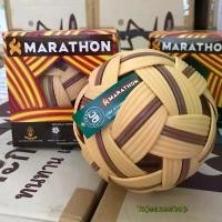 ราคา ส่งของที่กรุงเทพฯ ตะกร้อ มาราธอน MT201 ลูกตะกร้อ Marathon แท้ MT-201 ตะกร้อมาราธอนของแท้ mt.201 รุ่นแข่งขัน เซปักตะกร้อ Sepak takra 201 (1730119054203849001)