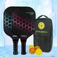 ราคา ชุดไม้พายลูกข่างไฟเบอร์กลาส ATNEW ATN-4020 ชุด 2 ชิ้น แกนรังผึ้ง PP 16 มม. พื้นผิวไฟเบอร์กลาส ไม้แบดมินตันระดับเริ่มต้น ตาข่าย ตะกร้อ ไม้สนุ๊กเกอร์ 2ท่อน (1732194004807878300)