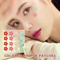 ราคา แผ่นแปะสิว รูปลูกดอกไม้ สีสันสดใส แผ่นแปะสิวที่มองไม่เห็น สำหรับดูแลผิวหน้า รอยสิว ปกปิด E5A6 (1732110903188752569)