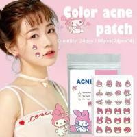 ราคา แผ่นแปะสิว, ชุดสีชมพู, ปกปิดรอยสิวที่มองไม่เห็น, แผ่นแปะน่ารัก, สติ๊กเกอร์สิว, ปริมาณ 24/96, ป้องกัน P5W8 (1732324932163045488)