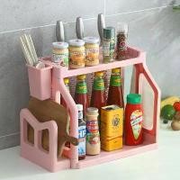 ราคา ชั้นวางขวดปรุงรส, ห้องครัวน้ำมัน, เกลือ, ซอส, ชั้นวางขวดปรุงรส, ที่เก็บของในครัวเรือน, หลายชั้น, พร้อมชั้นวางมีด, ชั้นวางเขียง (1730629313371932898)
