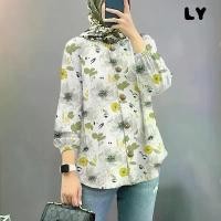 ราคา เสื้อไวรัส Baju2025 เสื้อเชิ้ตผู้หญิง ธีมรอมฎอนของมาเลเซีย ดีไซน์ดอกไม้ย้อนยุค การปรับปรุงคุณภาพ 98452 เสื้อ ตาข่าย เล่น สงกรานต์ เสื้อ คอกระเช้า ผูก โบว์ เสื้อ ปาด ไหล่ (1732322534500698273)