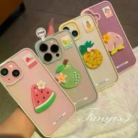 ราคา เคสโทรศัพท์มือถือ, สำหรับ iPhone 11, 16, 15, 14, 13, 12 Pro, มีสไตล์เช่นส้ม, สับปะรด, พีชและลูกแพร์, ตัวเลือกรูปทรงผลไม้ (1731686345135327010)
