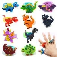 ราคา แหวนไดโนเสาร์ ยางกัด แหวนเด็ก สไตล์การ์ตูน ทำจากยางนิ่ม PVC เหมาะสำหรับเป็นของเล่นสำหรับเด็ก ของขวัญเล็กๆ (1730924895492343842)