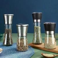 ราคา เครื่องบดพริกไทยสแตนเลส, เครื่องบดมือ, ขวดเครื่องบดแก้ว, เหมาะสำหรับเกลือทะเลและพริกไทยเสฉวน, เครื่องปรุงรส, ขวดเครื่องบดผงพริกไทย, เปิดตัวในปี 2025 (1732096454160385746)