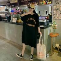 ราคา เดรสยาวผู้หญิงฤดูร้อน พลัสไซส์ คนอ้วน 300 จิน เดรสเสื้อยืดทรงหลวม เดรสยาวปานกลาง คนอ้วน 200 จิน ดีไซน์ซ่อนรูปร่าง (1731991359562613851)