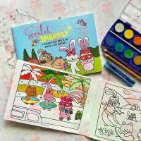 ราคา Scarlet Sparkly Coloring Book สมุดระบายสี ขนาด A5 ปกอ่อน (1729747790289668823)