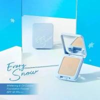 ราคา Cute press คิวท์เพรส สโนว์ ตลับสีฟ้าไวท์เทนนิ่ง แอนด์ ออยล์ คอนโทรล เอสพีเอฟ 30 แป้งผสมรองพื้น สินค้าดี (1732566189382534571)