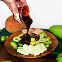 ราคา กะปิหวานสูตรผสมปลาร้า ซี๊ดเด้อ ไซส์เล็ก S (120g) หอมกะปิเคยแท้ ปลาร้าต้มสุกนัวๆ กุ้งแห้งแน่นๆ นำไปจิ้มผลไม้เปรี้ยวๆ เช่น มะม่วง มะม่วงเบา แอปเปิ้ลเขียว แซ่บคัก! มะม่วงกะปิหวานเจ้ (1730159963820952064)