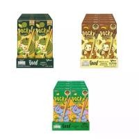 ราคา (แพ็ค 10 กล่อง) Pocky ป๊อกกี้ บิสกิตแท่งเคลือบรส ทุเรียน ช็อคโกบานาน่า มะม่วง อร่อยเคี้ยวเพลิน 25 กรัม (1731984894754785570)