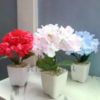 ราคา ต้นไฮเดรนเยีย (ต้นไม้ปลอม) แต่งบ้าน แต่งห้อง ดอกไฮเดรนเยีย มินิมอล (1731716334292272962)