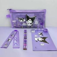 ราคา ชุดเครื่องเขียน ลายการ์ตูน KUROMI เหมาะสำหรับนักเรียน ดินสอ เครื่องเขียนสำหรับเด็ก รวมชุดเครื่องเขียน (1731461144546608825)