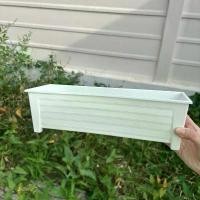 ราคา กระถางรางจิ๋วแชมเปี้ยน CHAMPION ขนาด 32x11x10 ซม. รูปทรงยาว สีขาว สำหรับปลูกต้นไม้ กระถางรางจิ๋ว แบรนด์ไทย (1732475805934716029)