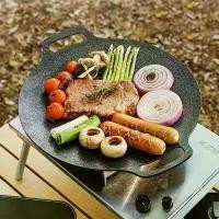 ราคา กระทะปิ้งย่าง ผิวลื่นไม่ติดกระทะ รุ่น กระทะโคเรียคิง กระทะย่างทรงแบน ของแท้ กะทะเทฟล่อนปิ้งย่าง ความร้อน เหล็กอลูมิเนียมเคลือบเทปล่อน กระทะ ปิ้ง กระทะย่าง (1731030577707124737)