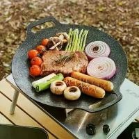 ราคา กระทะปิ้งย่าง ผิวลื่นไม่ติดกระทะ รุ่น กระทะโคเรียคิง กระทะย่างทรงแบน ของแท้ กะทะเทฟล่อนปิ้งย่าง ความร้อน เหล็กอลูมิเนียมเคลือบเทปล่อน กระทะ ปิ้ง กระทะย่าง (1731757349963729836)