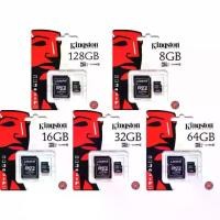 ราคา Kingston เมมโมรี่การ์ด 32/64/128GB SDHC/SDXC Class 10 UHS-I Micro SD Card (1729808728716839537)