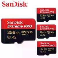 ราคา 【ผู้ขายในประเทศไทย】 เมมโมรี่การ์ด Sandisk Extreme Pro microSD SDXC/HC Card ความเร็ว 170MB/s ความจุ 32GB 64GB 128GB 256GB 512GBNB 1TB Class10 A2 ( SDSQXCU-GN6MA ) การ์ดหน่วยความจ (1731981216315575156)