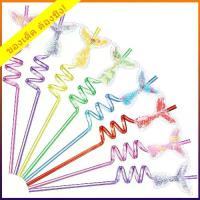 ราคา หลอดหางนางเงือกการ์ตูน, ชุด 8 ชิ้น, วัสดุ PETR, หลอดเกลียวแบบใช้ซ้ำได้, โปร่งใส, หลอดดื่มสร้างสรรค์, อุปกรณ์บาร์ (1732696553889170521)