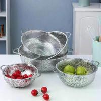 ราคา ตะกร้าระบายน้ำสแตนเลส, กระชอน, อเนกประสงค์, สำหรับล้างผลไม้, ข้าวและผัก, อุปกรณ์ครัว, ที่กรอง, ที่คว่ำจาน, เครื่องมือครัว (1732274942161029371)