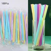 ราคา หลอดดูดน้ำขนาดใหญ่ คละสี สำหรับไข่มุก นม ชา สมูทตี้ 100 ชิ้น (1729639081544158050)