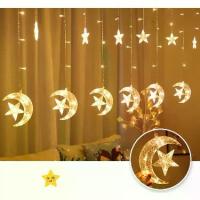 ราคา ไฟม่านดาวพระจันทร์ ไฟม่านดาว ไฟดาว ดาวพระจันทร์ ไฟประดับ ไฟตกแต่ง ไฟกระพริบ ไฟงานเลี้ยง ไฟวันปีใหม่. (1729561027224701654)