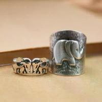 ราคา แหวนช้าง สไตล์วินเทจ ลายช้างคลาสสิก เงินแท้จากประเทศไทย ดีไซน์เรียบง่าย เปิดเกินจริง แฟชั่นไทย (1732800308340622639)