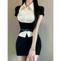 ราคา ชุดทูพีซสวยเซ็กซี่‼️ เสื้อยืดแขนสั้นทรงสลิมฟิต กระโปรงรัดรูปสีดำ ดีไซน์น่ารักโดนใจสาวๆ✨ ลดแรง 50% ส่งฟรีทั่วไทย #ชุดผู้หญิง #แฟชั่นไทย #ชุดเซ็กซี่ (1731925708558665076)