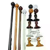 ราคา ราวผ้าม่าน (ส่งได้ยาว2เมตไม่ต่อราง ) เหล็กหนา ขาจับเป็นพลาสติกรางม่านเป็นเหล็กหนา ขนาด 25 มิลอุปกรณ์ครบชุด ขาจับรางเป็นพลาสติก สินค้าไทย ราวผ้าม่านราวม่านขนาด 26 มิลหัวกลมจุกใหญ่ (1730498126110821022)